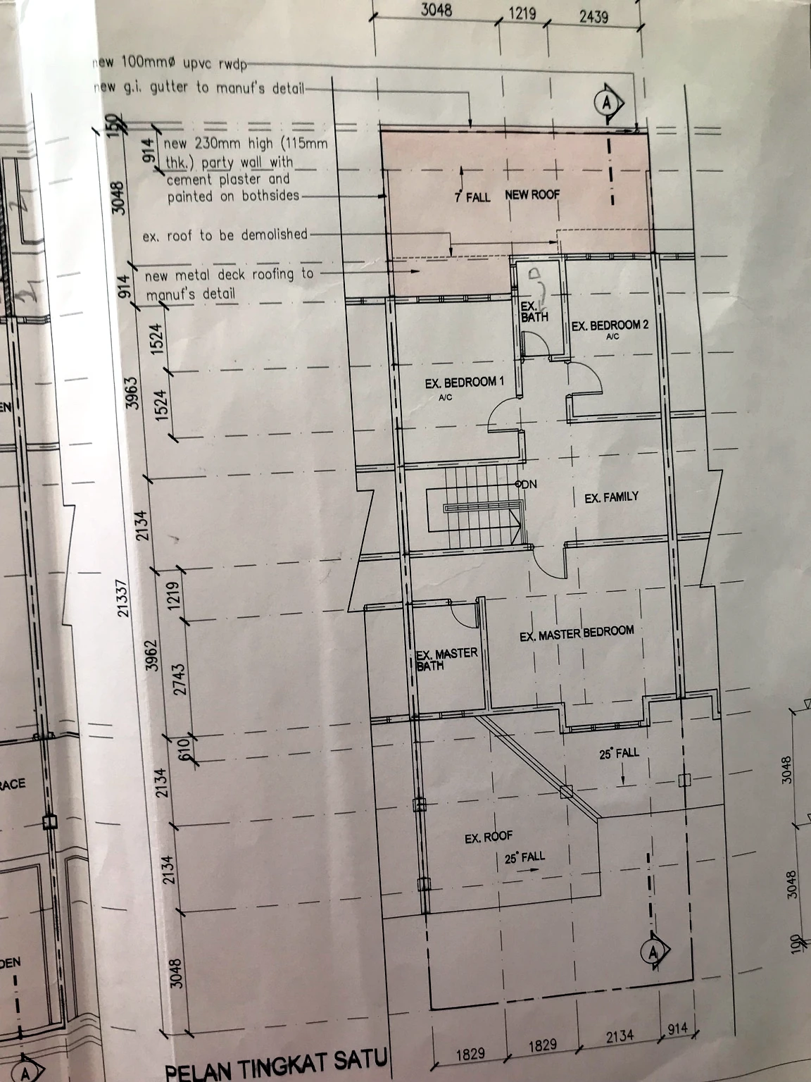 First-floor architectural plan